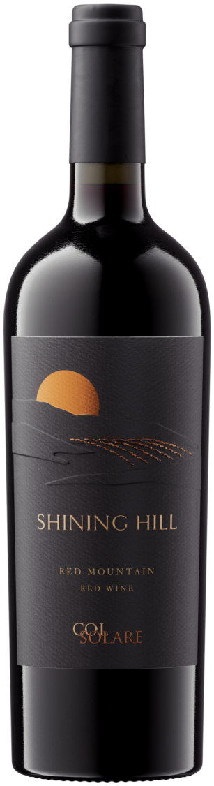 Bottle of Shining Hill Red Blend wine